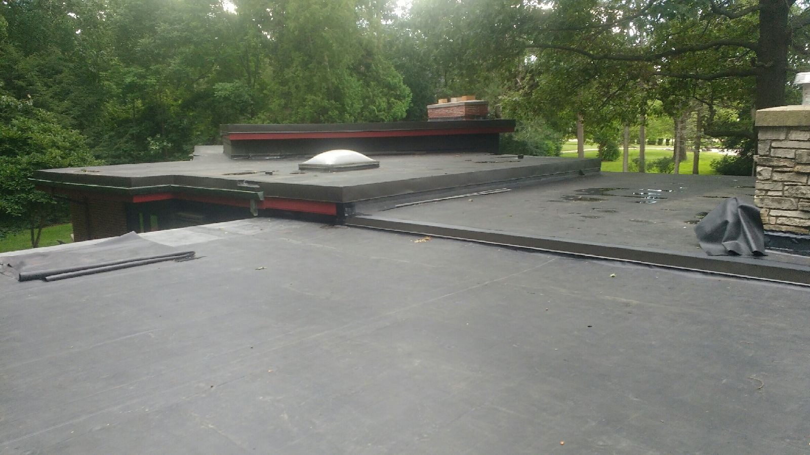 milwaukee flat roof installation
